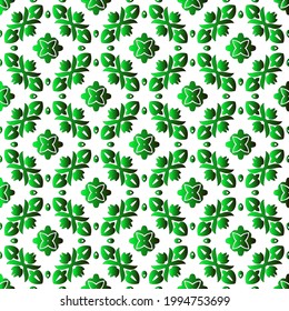 
Geometric vector pattern with black and green gradient. simple ornament for wallpapers and backgrounds.