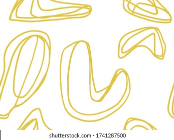 Geometric Vector pattern with black and white. Form a triangle, a line, a circle. Hipster fashion Memphis style. Retro Memphis 80s or 90s style fashion abstract background seamless pattern.