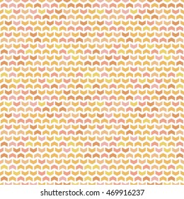 Geometric vector pattern with colorful arrows. Seamless abstract background