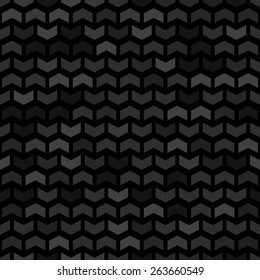 Geometric vector pattern with dark triangles. Seamless abstract texture for wallpapers and backgrounds