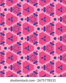 padrão vetorial geométrico, design decorativo sem emenda, padrão abstrato, padrão retro, tecido de moda, design de superfície, padrão vetorial, papel de parede