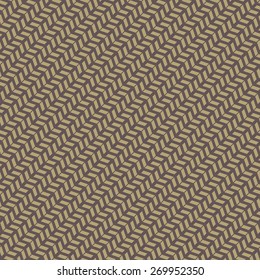 Geometric vector pattern with diagonal golden triangles. Seamless abstract texture for wallpapers and backgrounds
