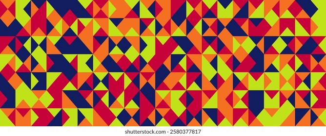 Geometric vector pattern featuring minimal shapes and seamless design. Great for abstract backgrounds, trendy posters, or textile prints. Modern and artistic simplicity.