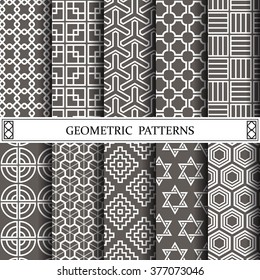 geometric vector pattern, pattern fills, web page background, surface textures