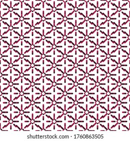 Geometric Vector pattern. Form a line Hipster fashion Memphis style.