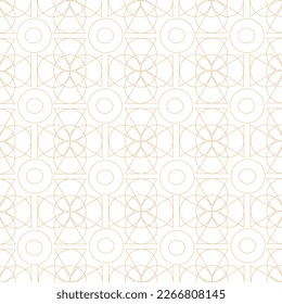 geometric vector pattern in gold color