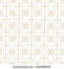 geometric vector pattern in gold color
