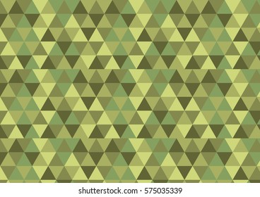 Geometric vector pattern with Green Camo. Abstract background