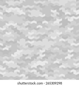Geometric vector pattern with grey triangles. Seamless abstract texture for wallpapers and backgrounds
