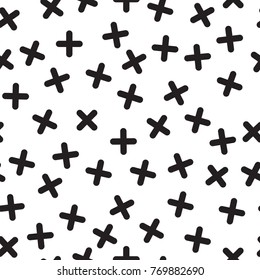 Geometric Vector pattern. Hipster fashion Memphis style.