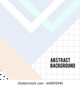 Geometric vector pattern, memphis style pattern, trendy vector background, pop art pattern, hand drawn design elements, gifts, wallpapers, web template, birthday card, invitation