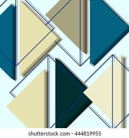 Geometric vector pattern. Modern stylish texture for Design, Website, Background, Banner.