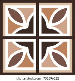 Geometric vector pattern in modern stylish texture, abstract background, wrapping paper, fashion style, trendy fabric, simple ornament, tissue samples for design