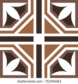Geometric vector pattern in modern stylish texture, abstract background, wrapping paper, fashion style, trendy fabric, simple ornament, tissue samples for design