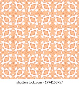 Geometric vector pattern with Pale yellow color with red dots. simple ornament for wallpapers and backgrounds.