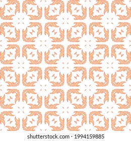
Geometric vector pattern with Pale yellow  color with red dots. simple ornament for wallpapers and backgrounds.