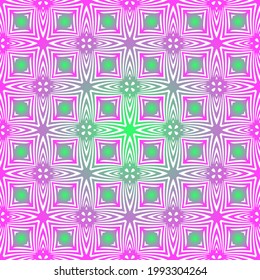 Patrón vectorial geométrico con gradiente púrpura y verde. decoración sencilla para tapices y fondos.