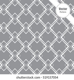 Geometric Vector Pattern. Repeating diamond square, pattern background