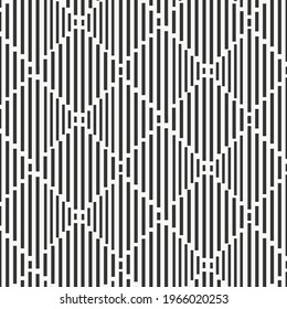 geometric vector pattern, repeating linear stripe on squares diamond shape. pattern is on swatches panel