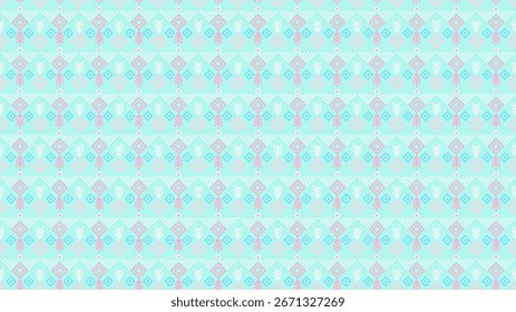 Geometric vector pattern, repeating square diamond shape with stripe line. 