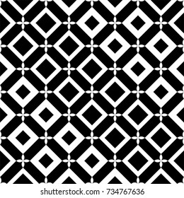 Geometric vector pattern, repeating stripe diamond shape, bold and stripe diamond shape on square shape, stylish monochrome