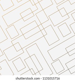 Geometric vector pattern, repeating thin linear square diamond shape and rectangle. Clean design for fabric wallpaper painted. Pattern is on swatches panel