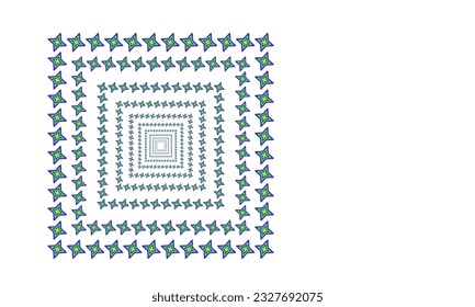 Geometric vector pattern, repeating thin linear square diamond shape and rectangle. Clean design for fabric wallpaper painted. Pattern is on swatches 