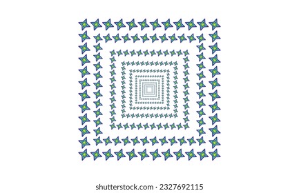 Geometric vector pattern, repeating thin linear square diamond shape and rectangle. Clean design for fabric wallpaper painted. Pattern is on swatches 