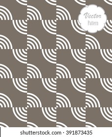 Geometric vector pattern repeating Wifi sign, Wi-fi symbol on square shape