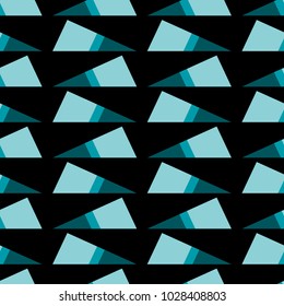 Geometric vector pattern in retro style, modern stylish texture, abstract background, wrapping paper, 70s fashion style, trendy fabric, simple ornament, template, sketch for design