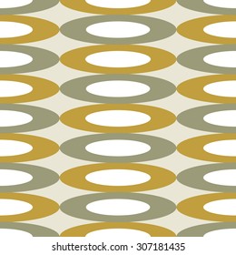 Geometric vector pattern in retro style, modern stylish oval texture, abstract background, wrapping paper, 50s, 60s, 70s, 80s, 90s fashion style, trendy fabric, template, layout for design