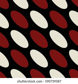 Geometric vector pattern in retro style