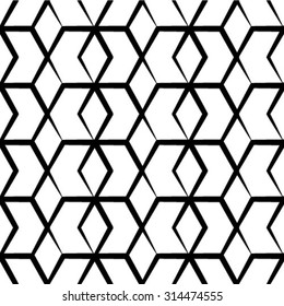 Geometric vector pattern. Seamless abstract texture for wallpapers and background
