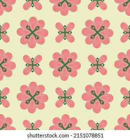 Geometric vector pattern. Seamless ornamental design.