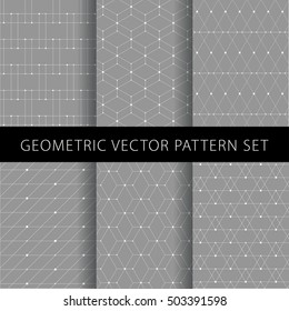Geometric vector pattern set