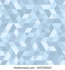 Geometric vector pattern with triangles. Geometric modern ornament. Seamless abstract background
