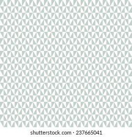 Geometric vector pattern with triangular blue and white elements. Seamless abstract ornament for wallpapers and backgrounds