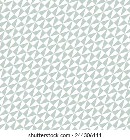 Geometric vector pattern with triangular blue and white elements. Seamless abstract diagonal texture for wallpapers and backgrounds
