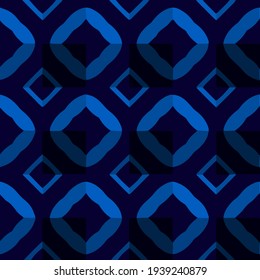  Geometric vector pattern with triangular elements. Seamless abstract ornament for wallpapers and backgrounds. 