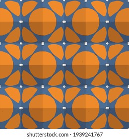  Geometric vector pattern with triangular elements. Seamless abstract ornament for wallpapers and backgrounds.
