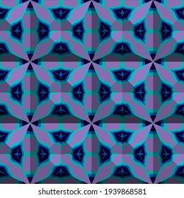  Geometric vector pattern with triangular elements. Seamless abstract ornament for wallpapers and backgrounds.