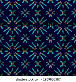  Geometric vector pattern with triangular elements. Seamless abstract ornament for wallpapers and backgrounds.