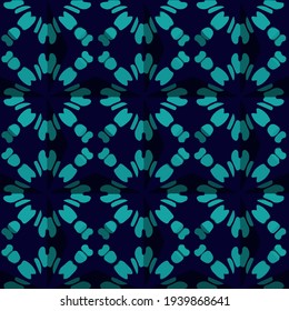  Geometric vector pattern with triangular elements. Seamless abstract ornament for wallpapers and backgrounds.