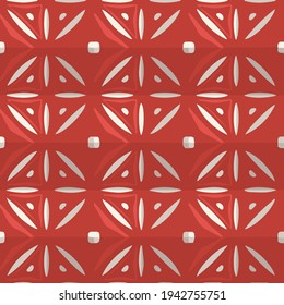  Geometric vector pattern with triangular elements. Seamless abstract ornament for wallpapers and backgrounds.
