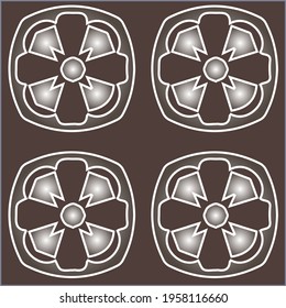  Geometric vector pattern with triangular elements. Seamless pattern with simple colors .Vector hand drawn doodle pattern.