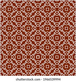 Geometric vector pattern with triangular elements. Seamless abstract ornament for wallpapers and backgrounds. red and white colors.