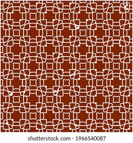 
Geometric vector pattern with triangular elements. Seamless abstract ornament for wallpapers and backgrounds. red and white colors.