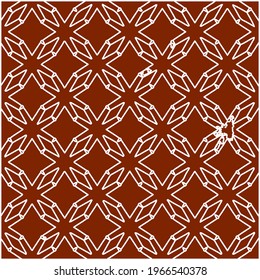 Geometric vector pattern with triangular elements. Seamless abstract ornament for wallpapers and backgrounds. red and white colors.