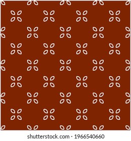 Geometric vector pattern with triangular elements. Seamless abstract ornament for wallpapers and backgrounds. red and white colors.