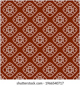 
Geometric vector pattern with triangular elements. Seamless abstract ornament for wallpapers and backgrounds. red and white colors.